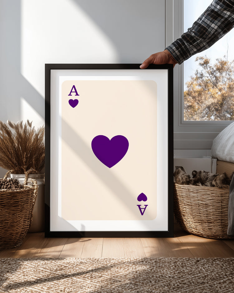 Ace Lilac Poster Tablosu