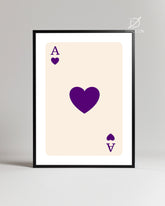 Ace Lilac Poster Tablosu