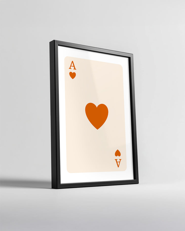 Ace Orange Poster Tablosu