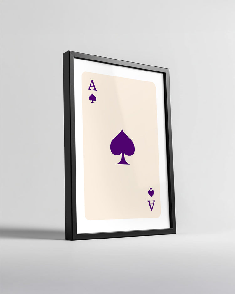 Ace Purple Poster Tablosu