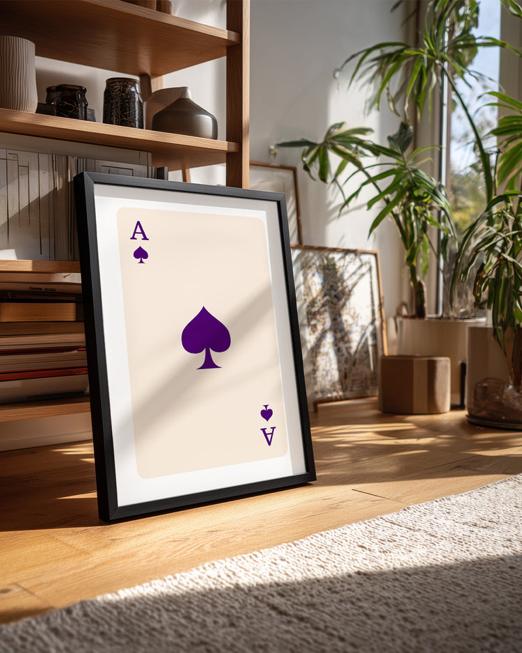 Ace Purple Poster Tablosu