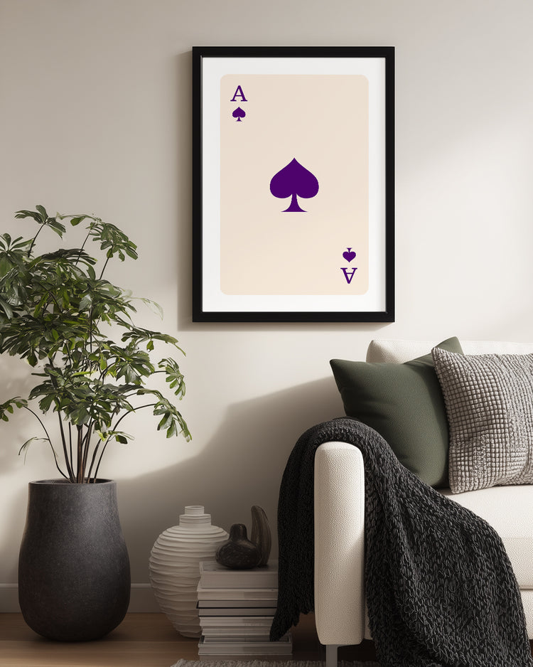 Ace Purple Poster Tablosu