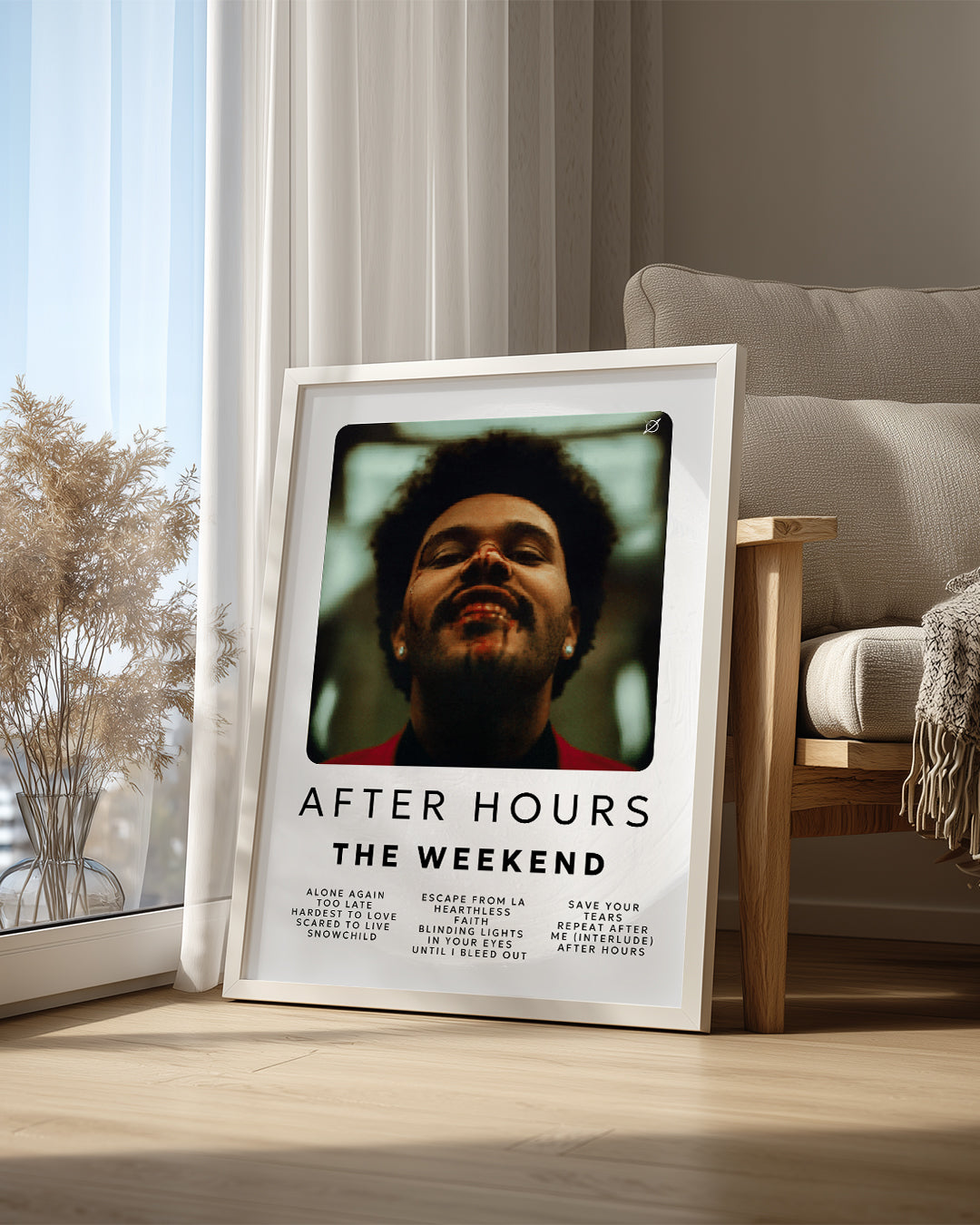 After Hours - The Weeknd Poster Tablosu