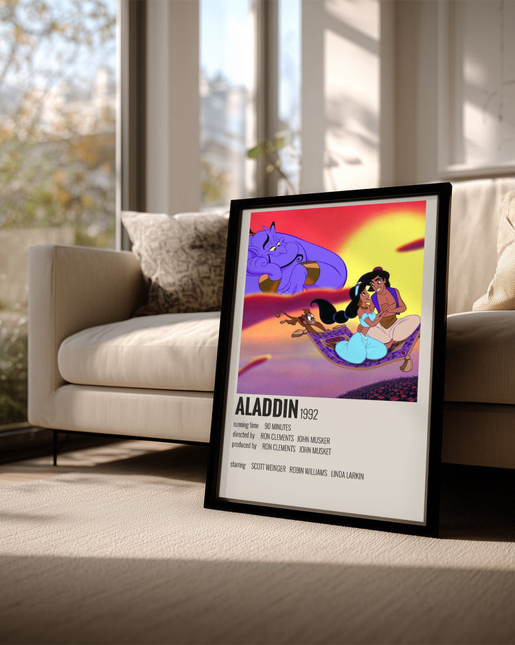 Aladdin Poster Tablosu