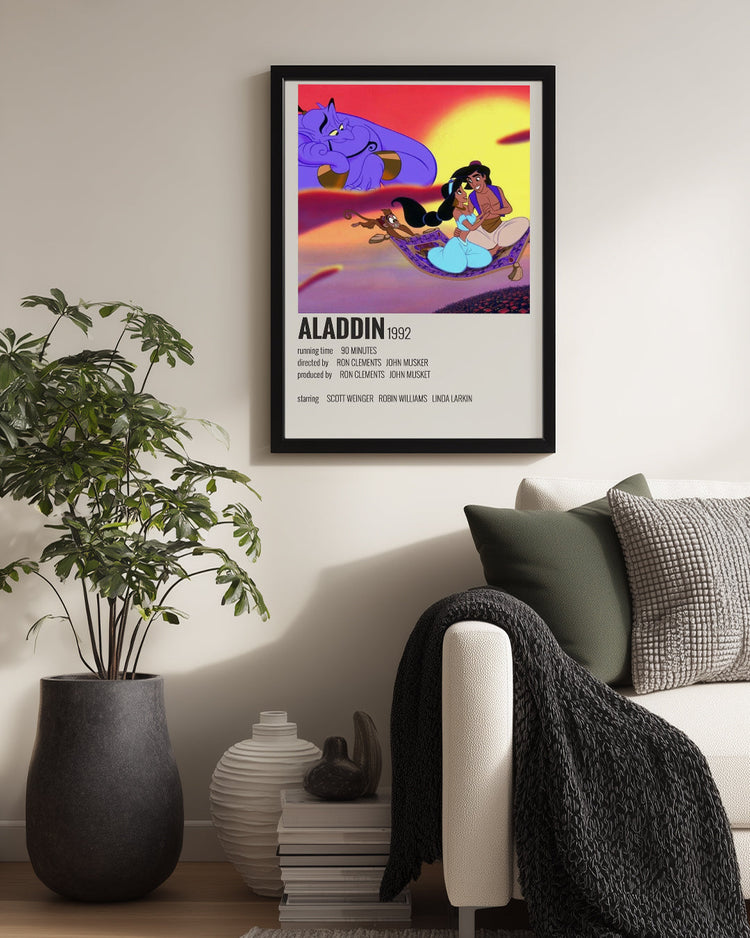 Aladdin Poster Tablosu