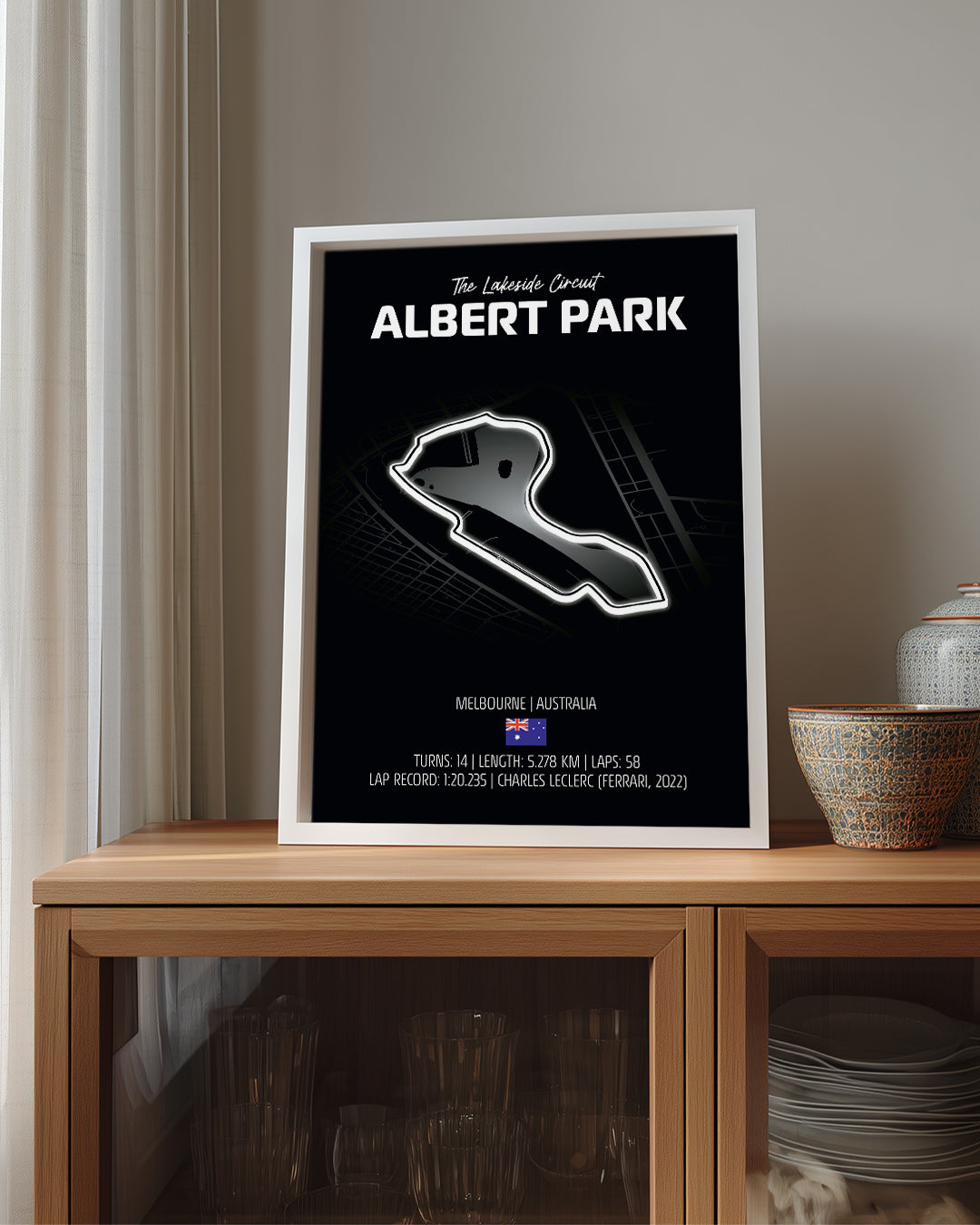 Albert Park Poster Tablosu
