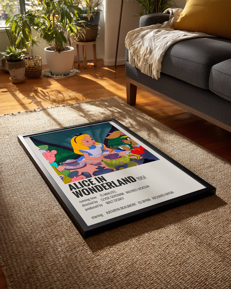 Alice In Wonderland Poster Tablosu