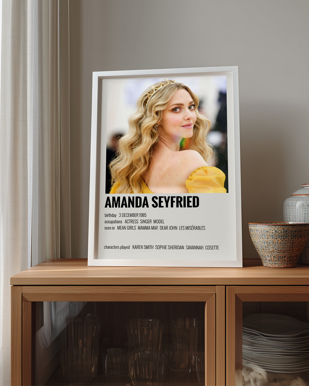 Amanda Seyfried Poster Tablosu