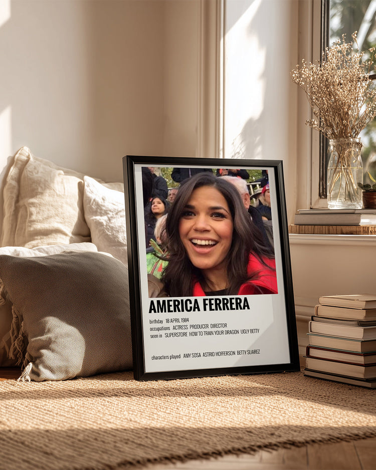 America Ferrera Poster Tablosu