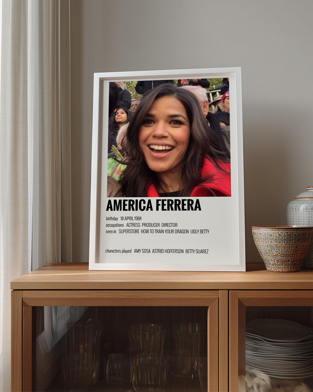 America Ferrera Poster Tablosu