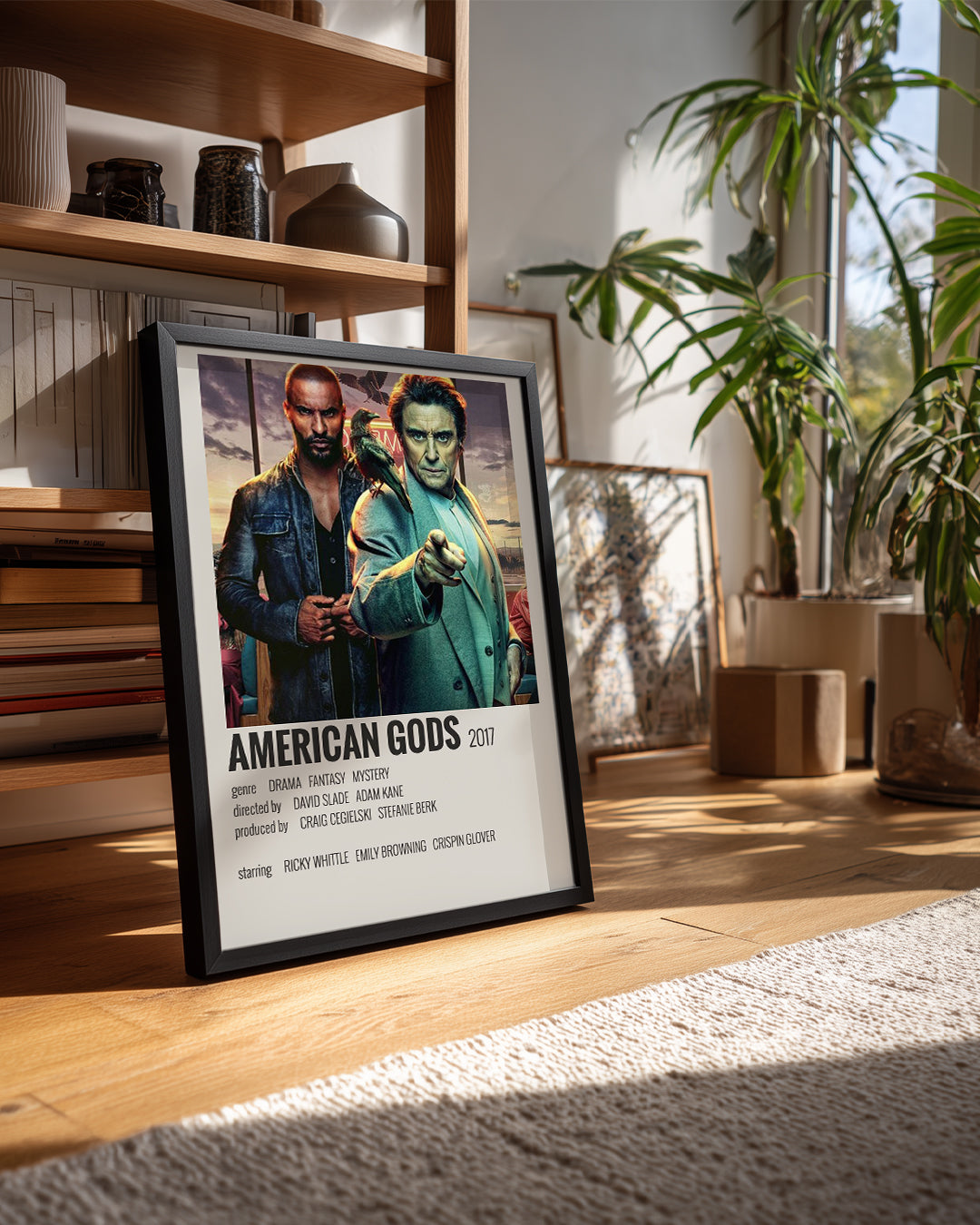 American Gods Poster Tablosu