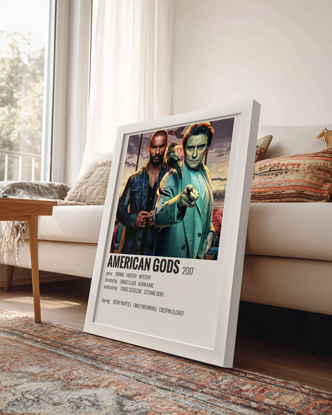American Gods Poster Tablosu