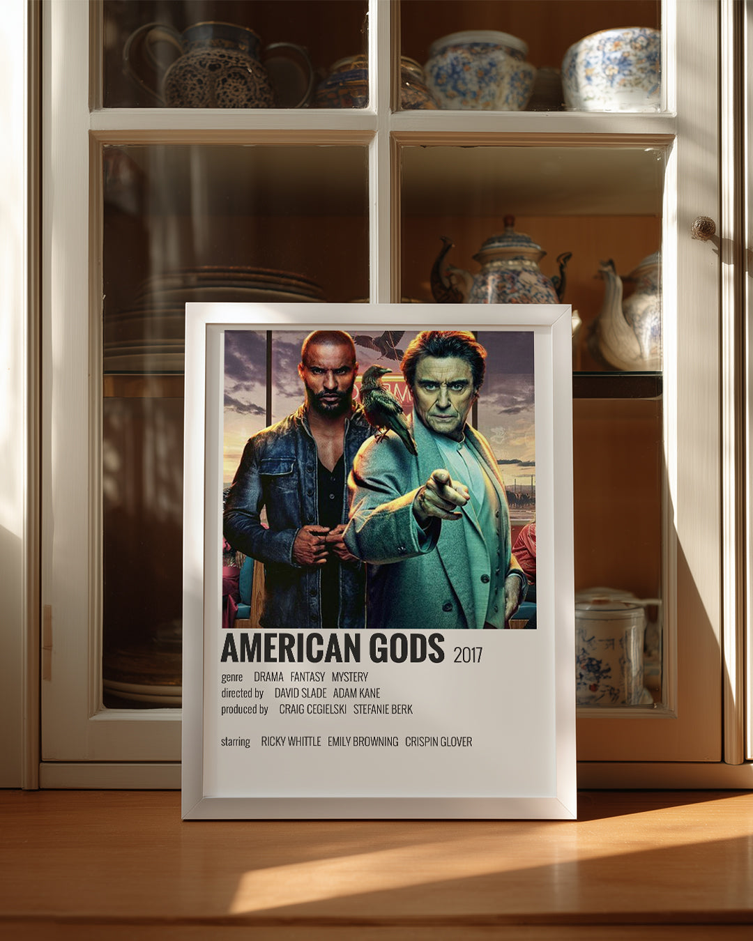 American Gods Poster Tablosu