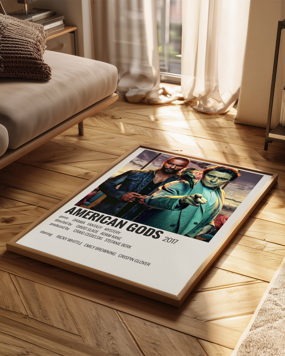 American Gods Poster Tablosu