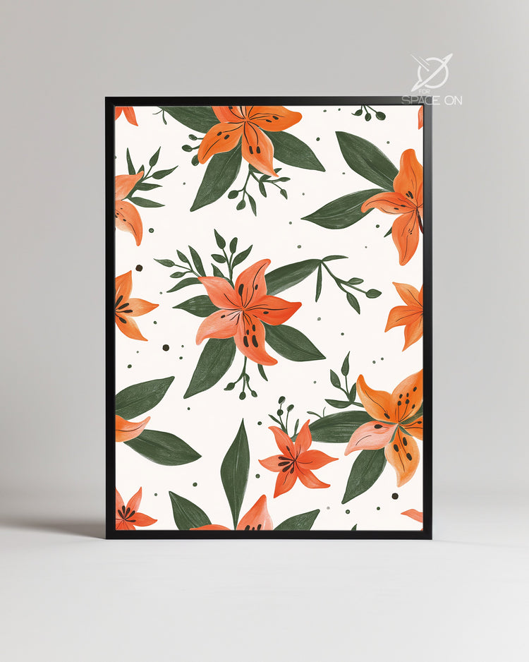 Amour Tropical Poster Tablosu