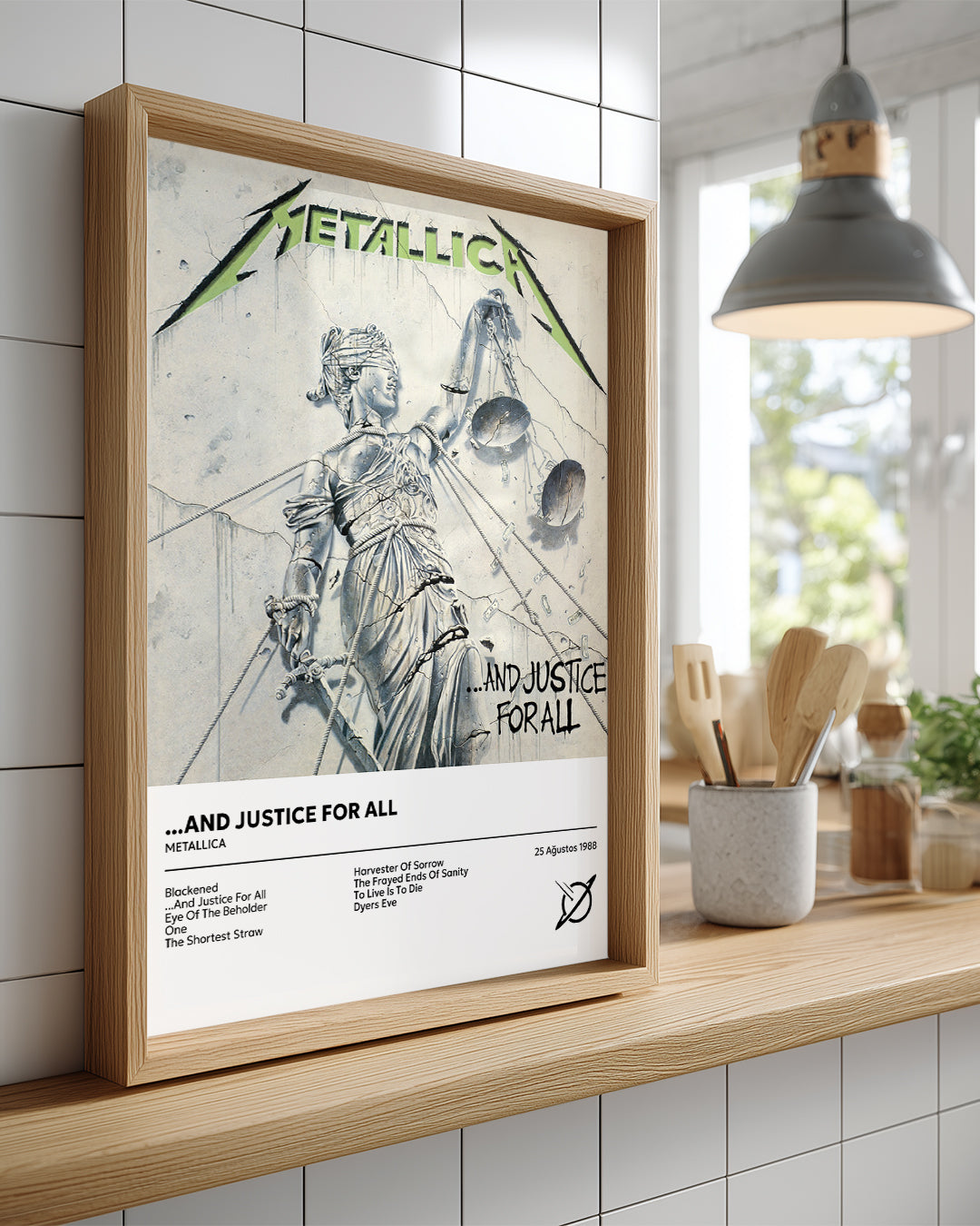 And Justice For All - Metallica Poster Tablosu