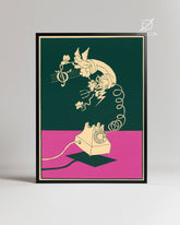 Angel Devil Poster Tablosu