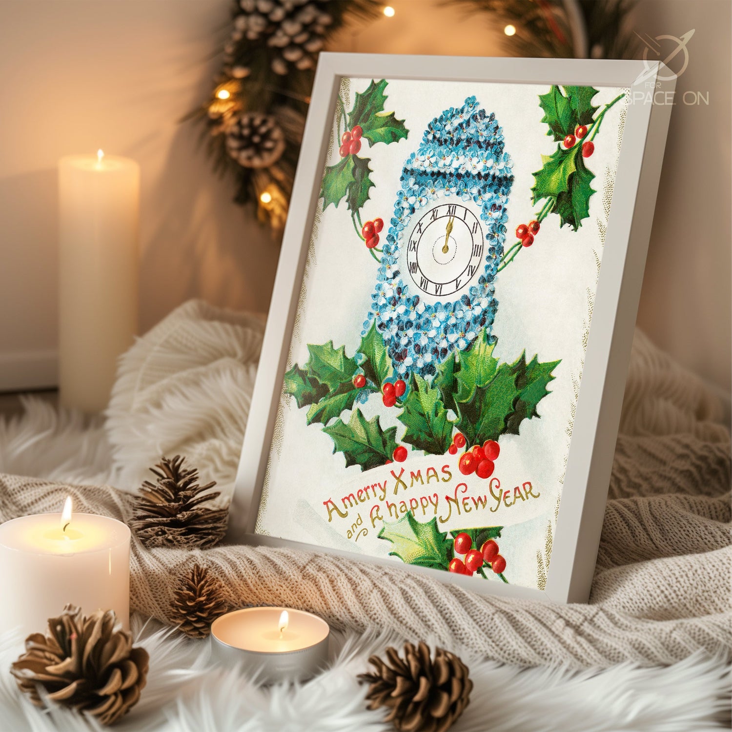 Antique Ornament Collection Poster Tablosu