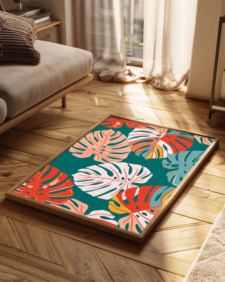 Aqua Tropic Poster Tablosu