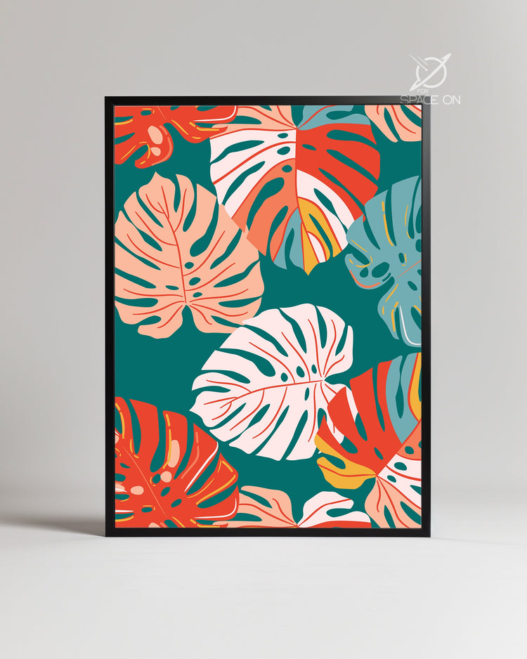 Aqua Tropic Poster Tablosu