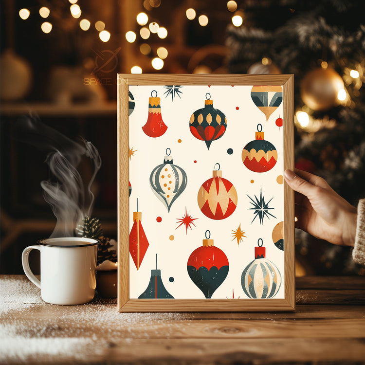 Arctic Caribou Winter Poster Tablosu