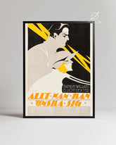 Art Deco Film Poster Tablosu