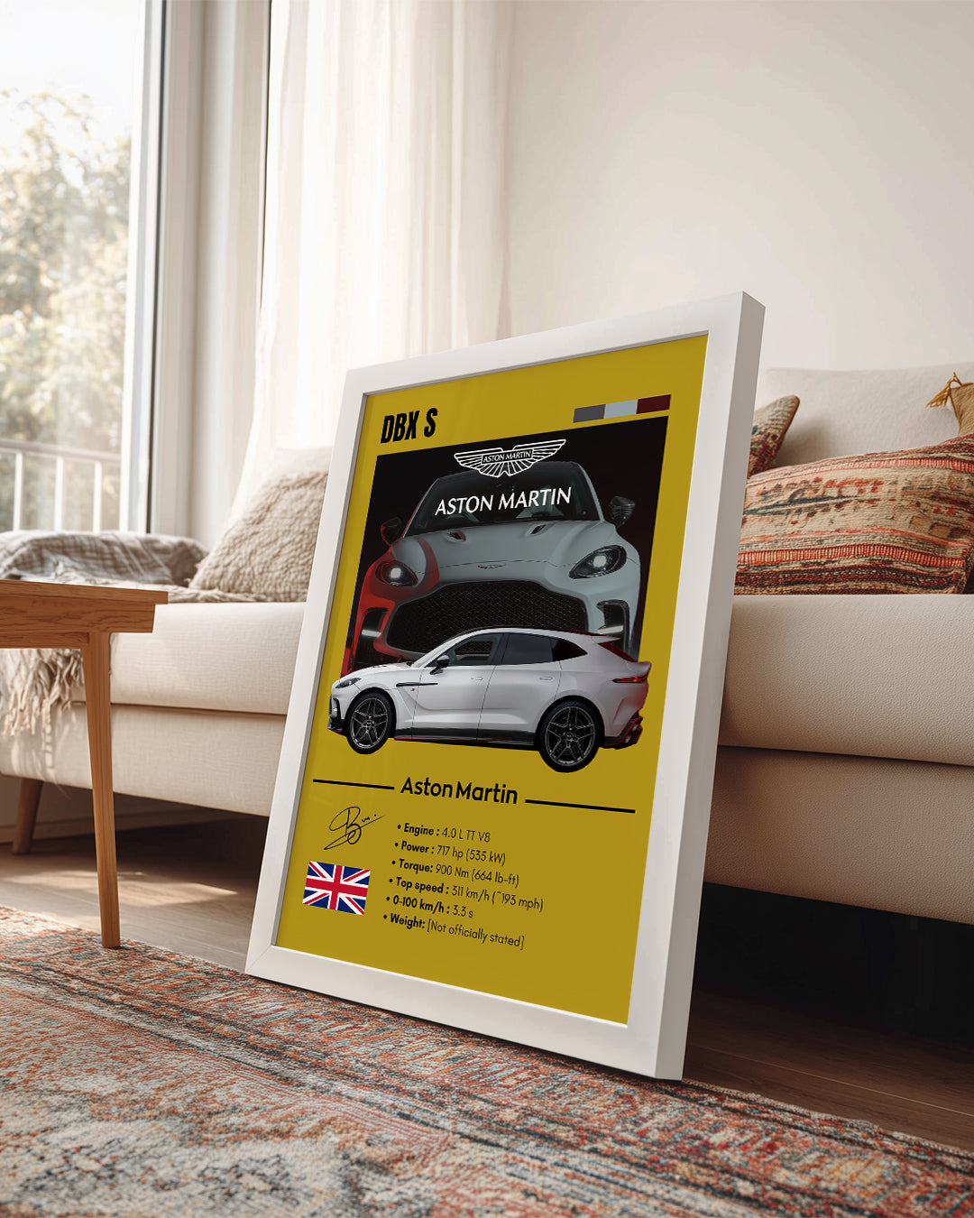 Aston Martin DBX S Poster Tablosu