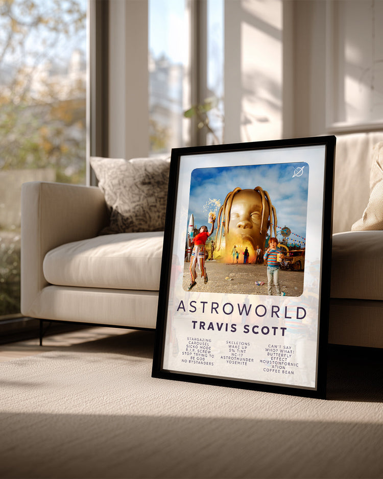 Astroworld - Travis Scott Poster Tablosu