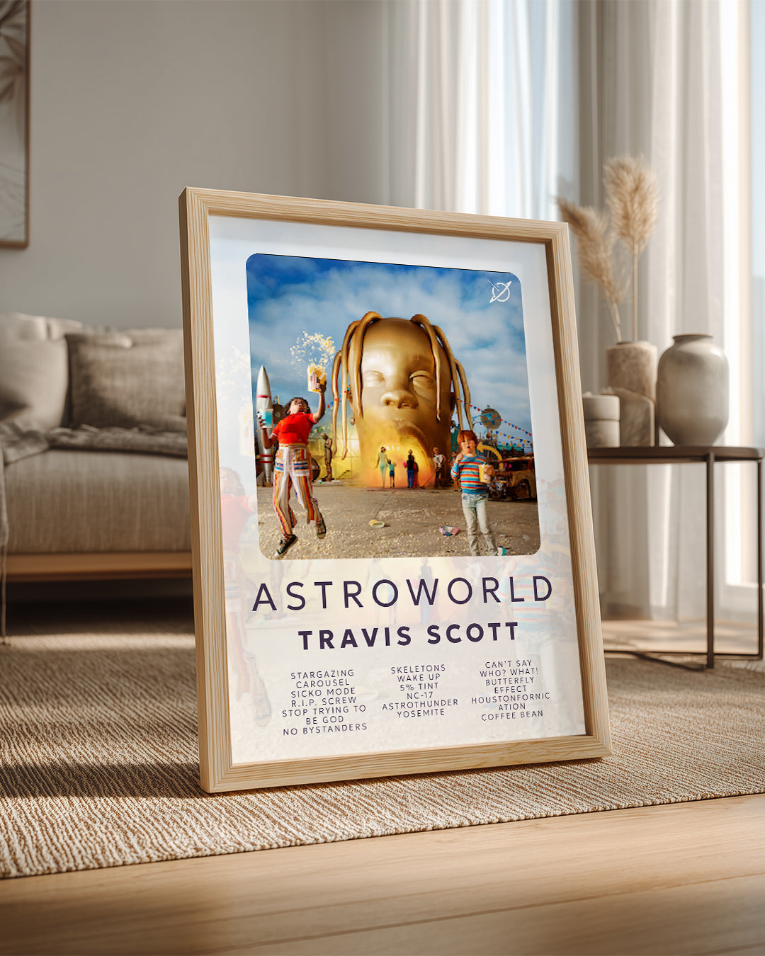 Astroworld - Travis Scott Poster Tablosu