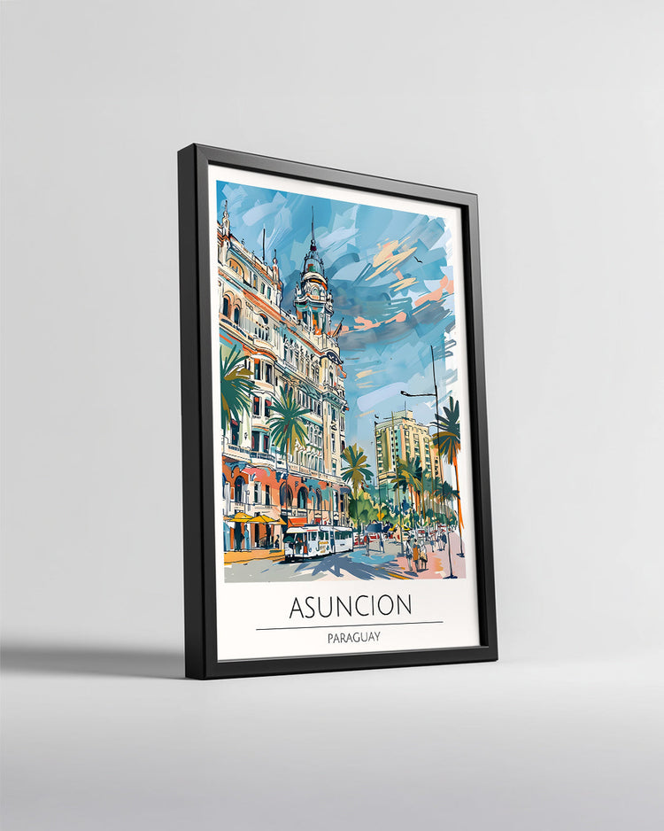 Asuncion Paraguay Poster Tablosu