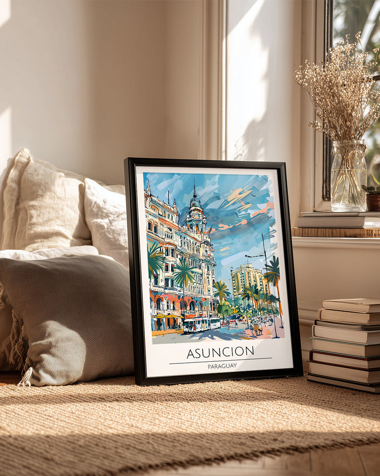 Asuncion Paraguay Poster Tablosu