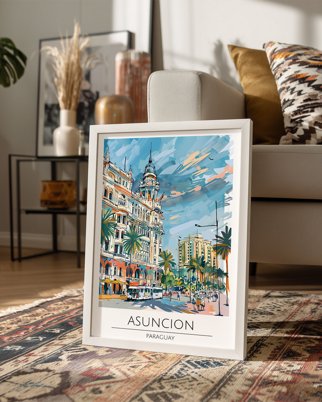 Asuncion Paraguay Poster Tablosu