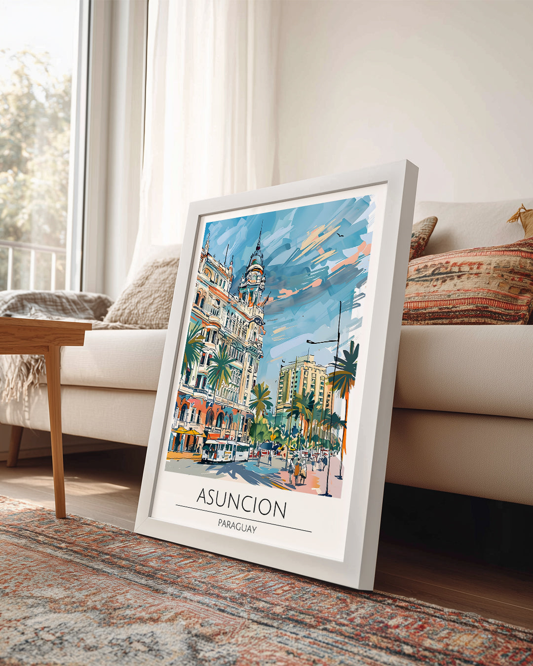 Asuncion Paraguay Poster Tablosu