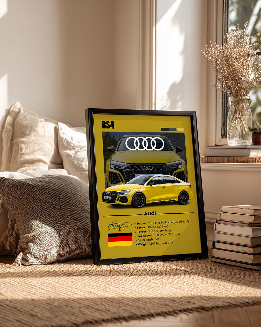 Audi RS3 Poster Tablosu