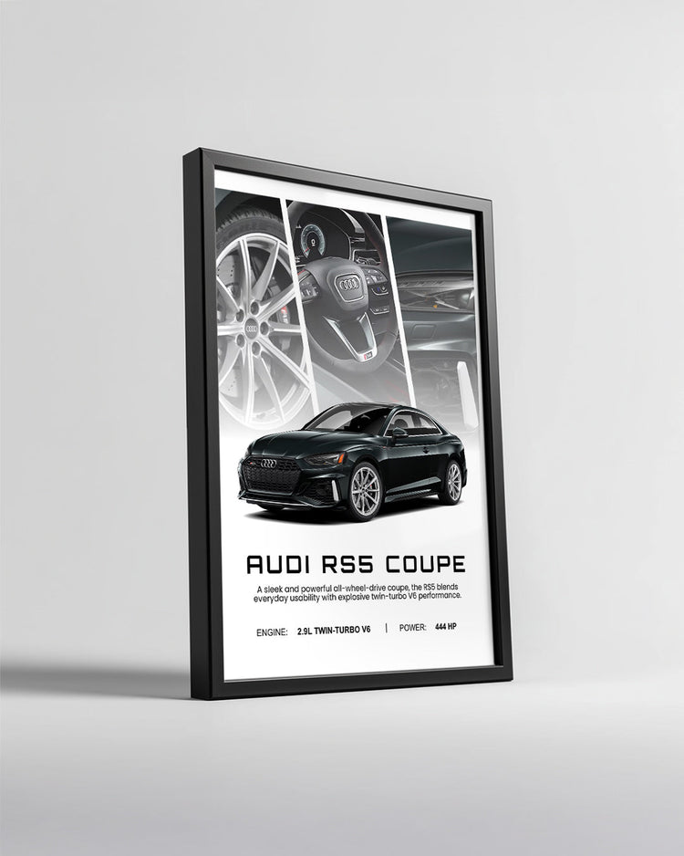 Audi RS5 Coupe Poster Tablosu
