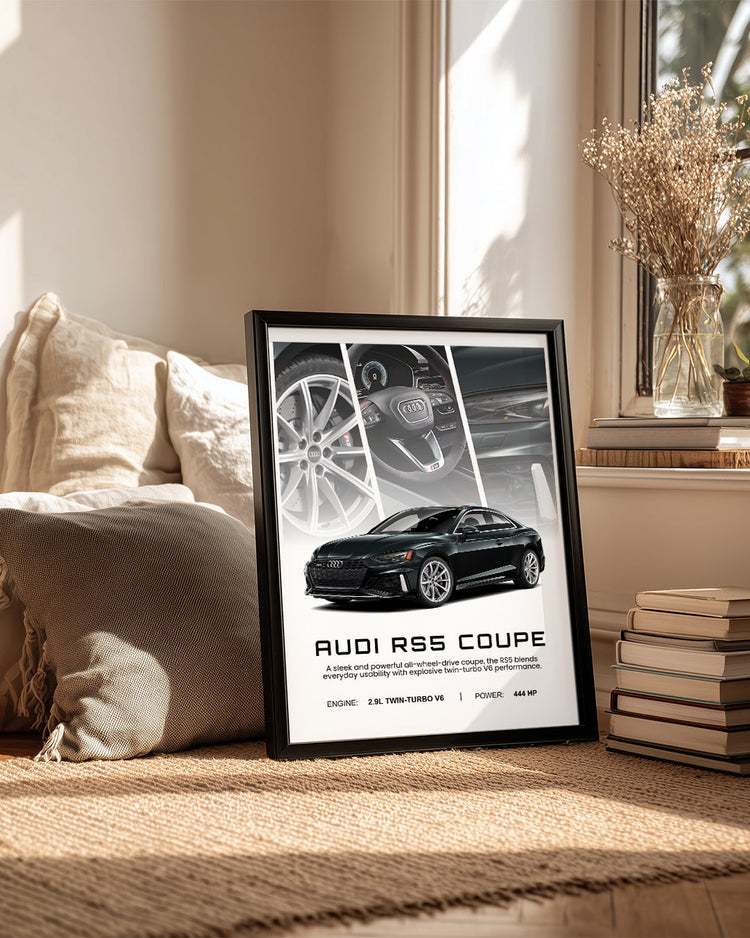 Audi RS5 Coupe Poster Tablosu