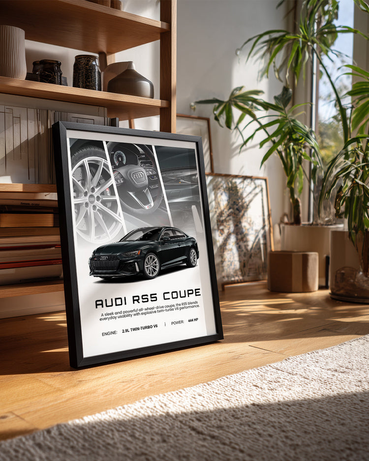 Audi RS5 Coupe Poster Tablosu