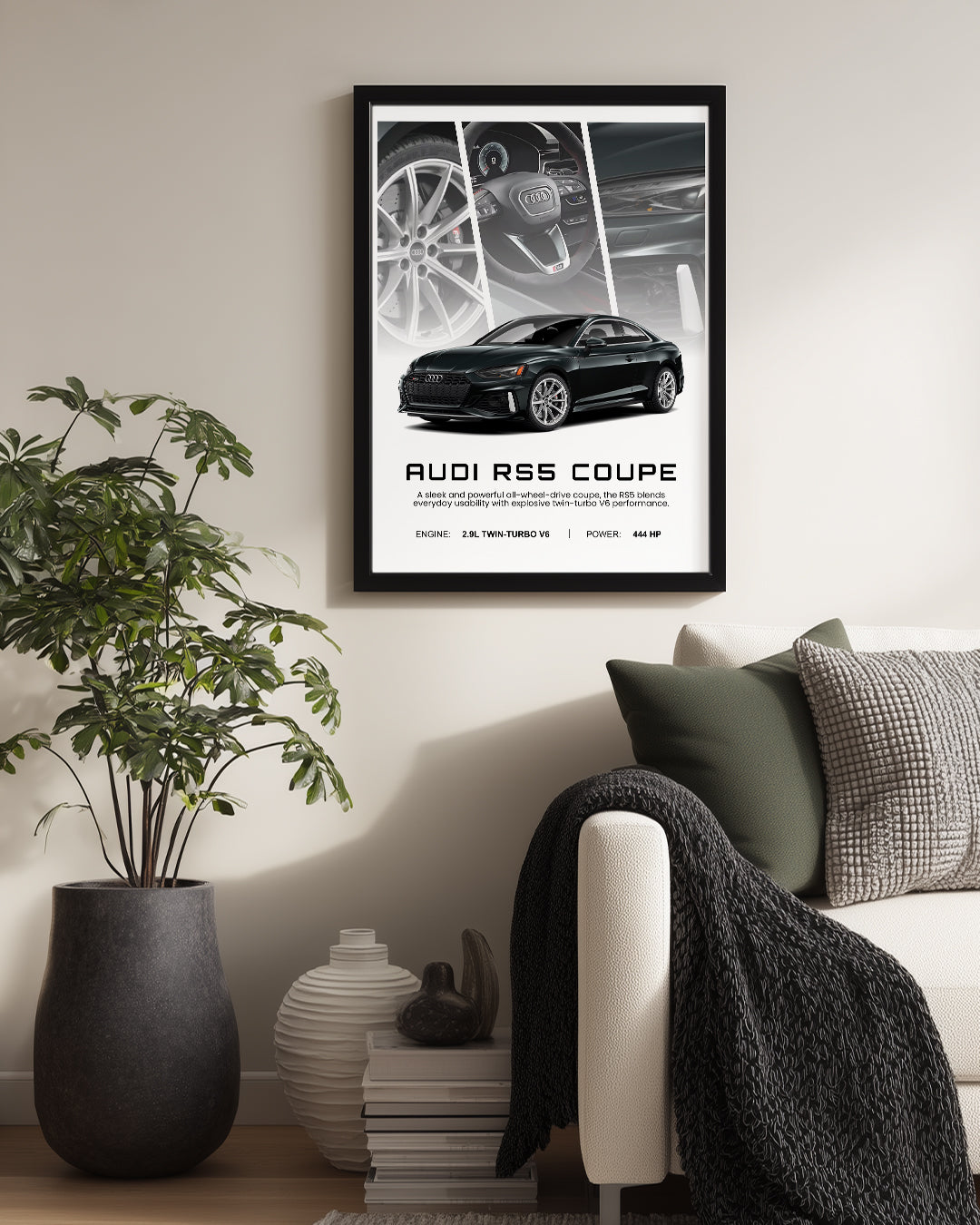 Audi RS5 Coupe Poster Tablosu