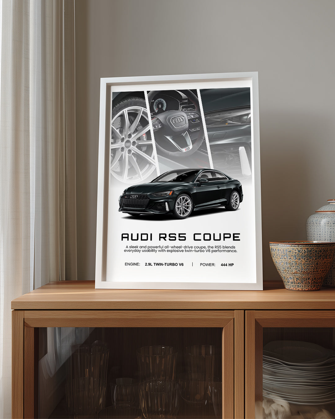 Audi RS5 Coupe Poster Tablosu