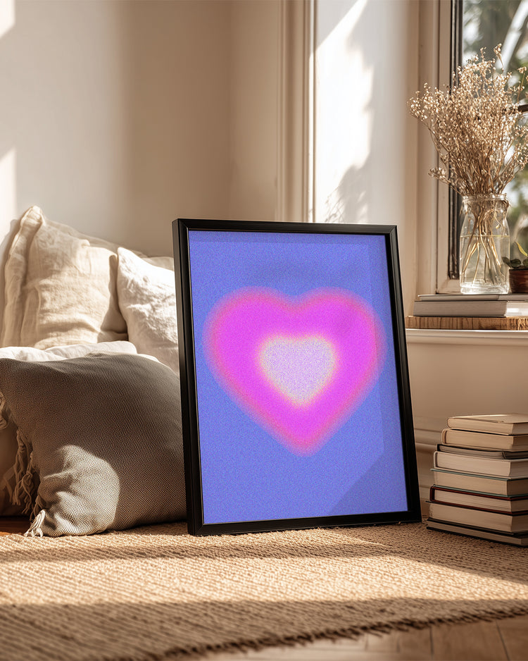 Aura Heart Poster Tablosu