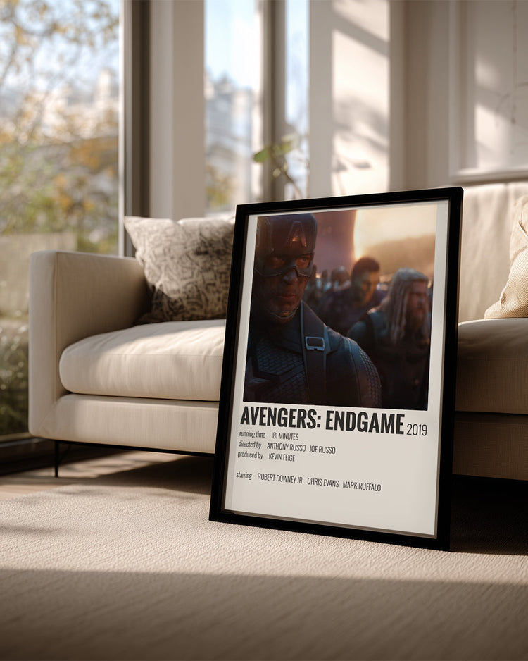 Avengers Endgame Poster Tablosu