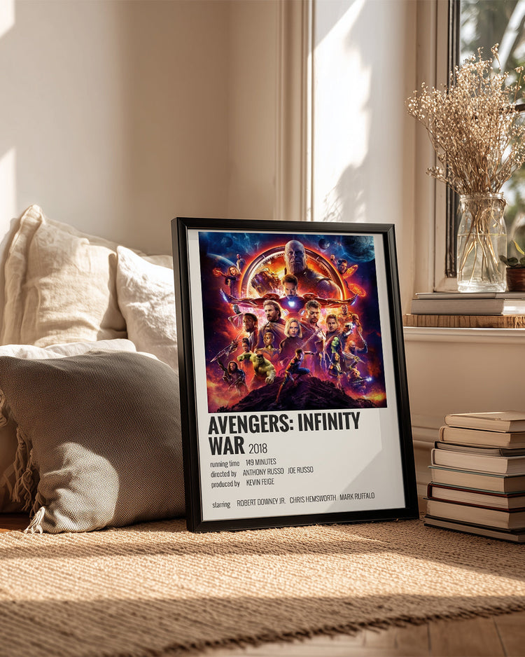 Avengers Infinity War Poster Tablosu