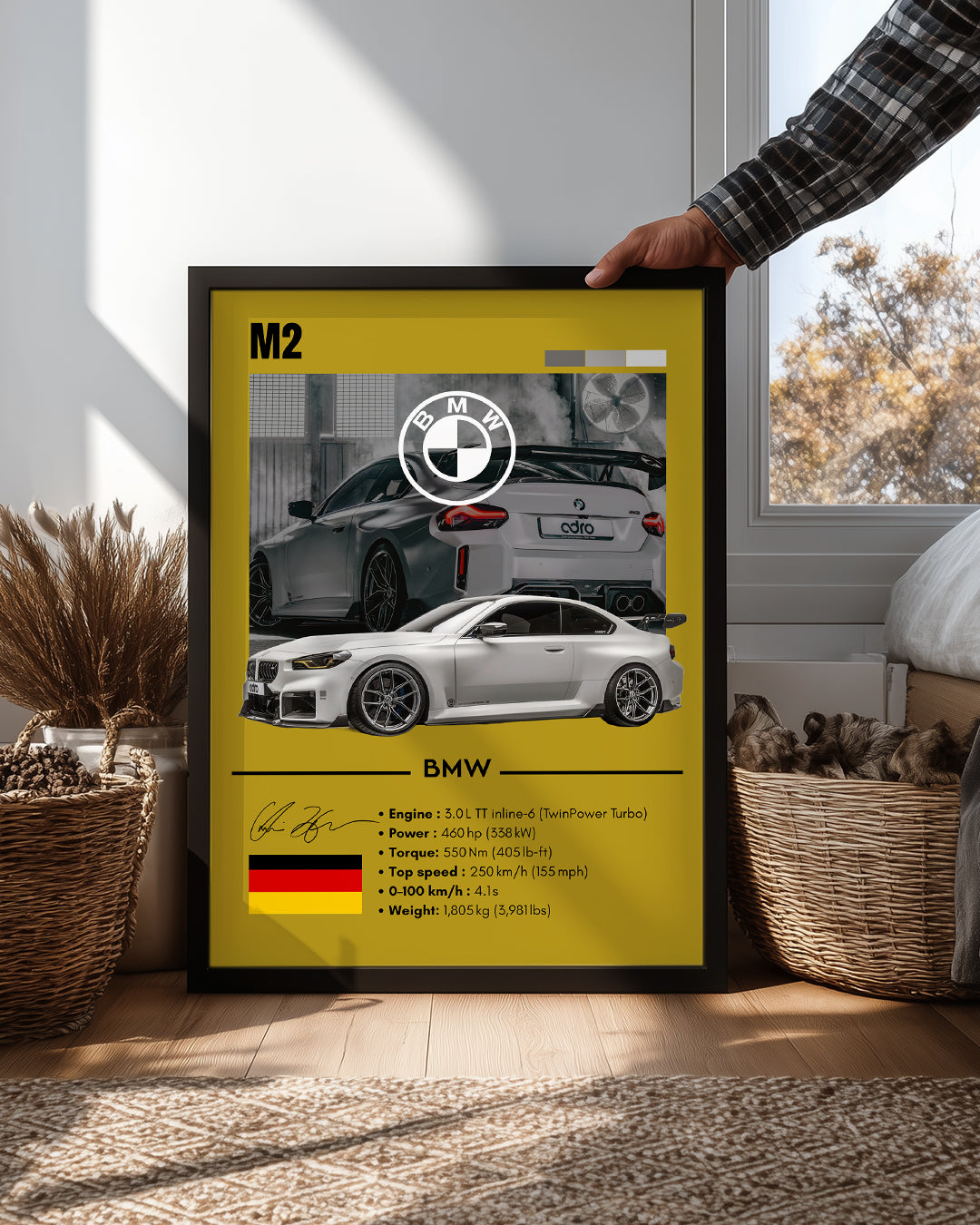 BMW M2 Poster Tablosu