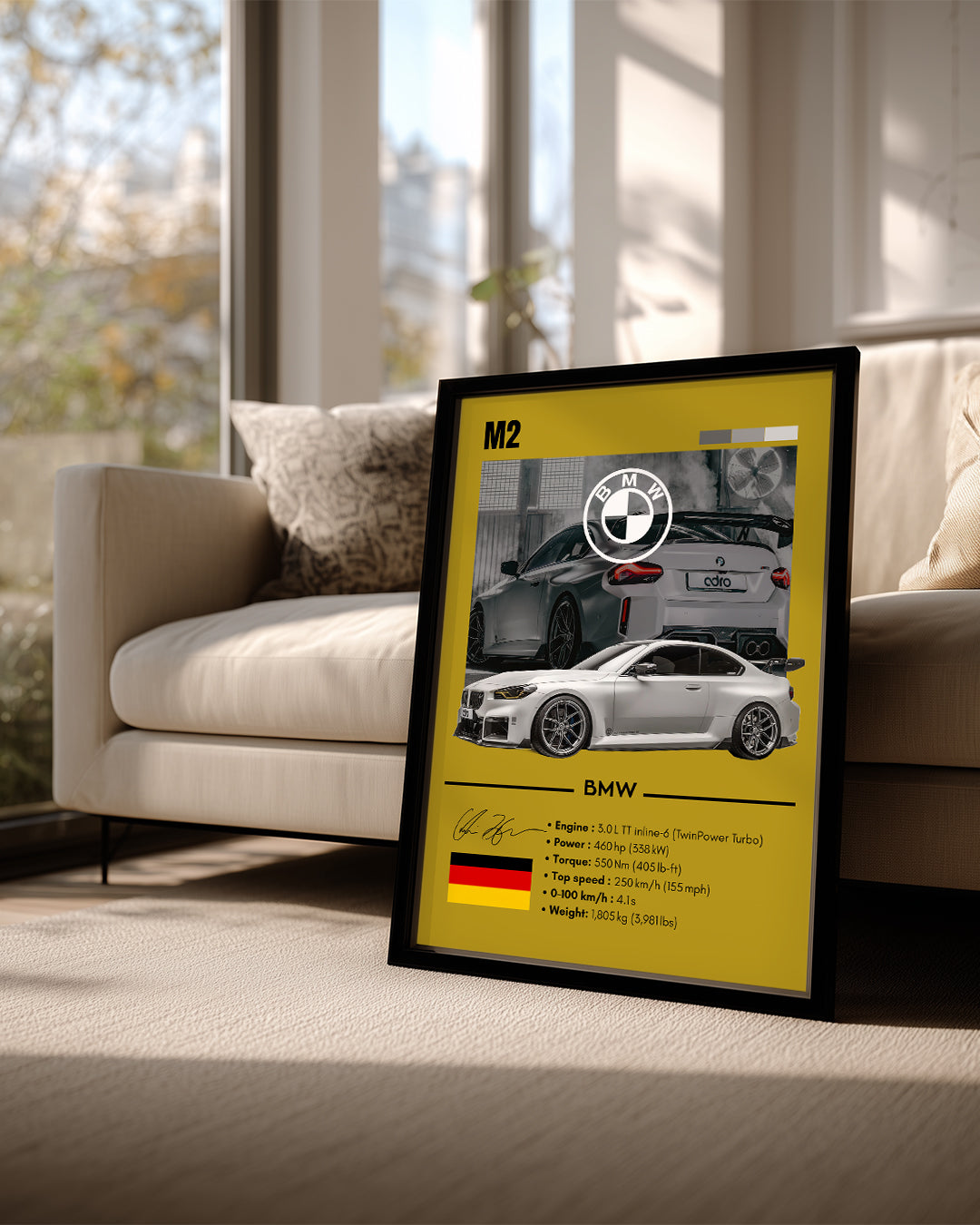 BMW M2 Poster Tablosu