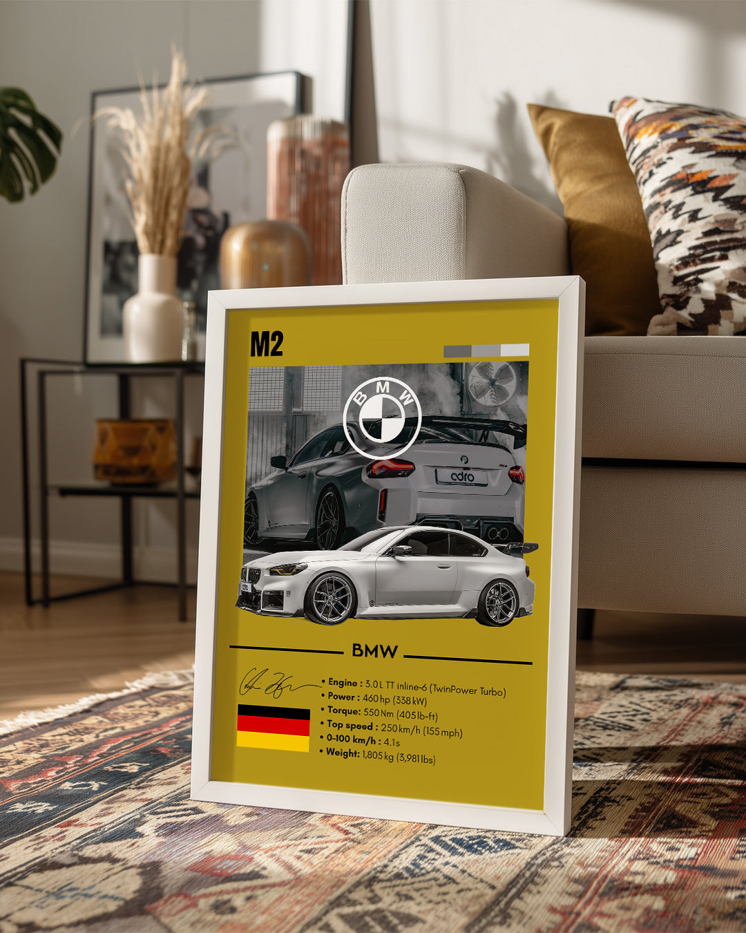 BMW M2 Poster Tablosu