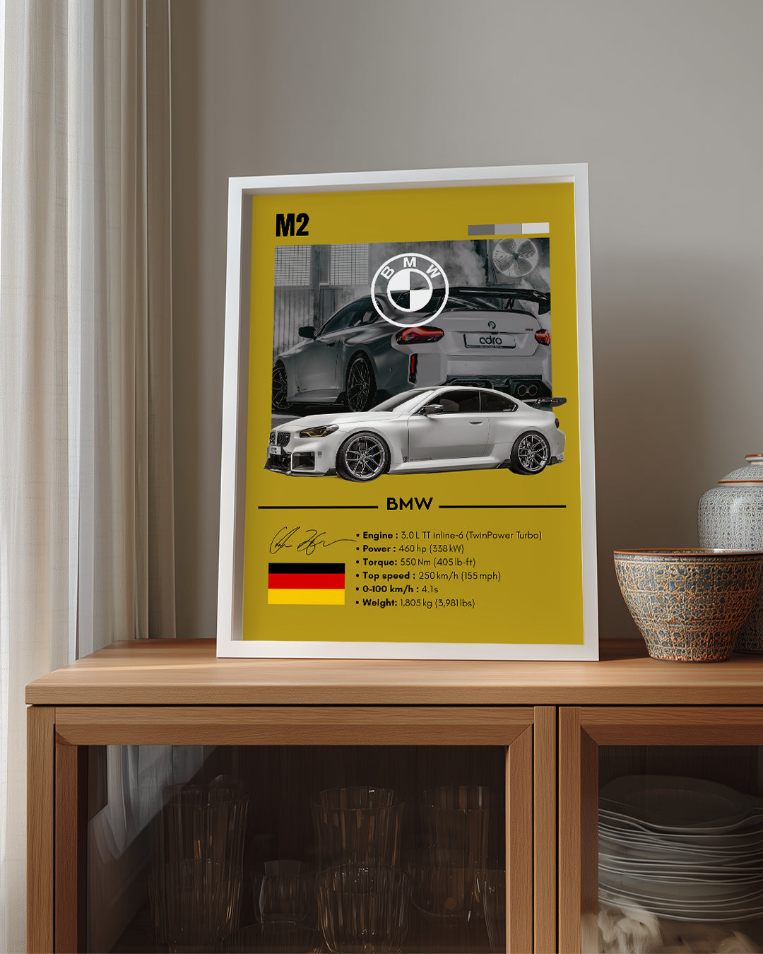 BMW M2 Poster Tablosu