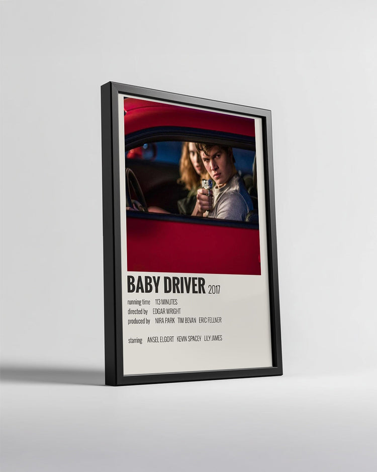 Baby Driver Poster Tablosu