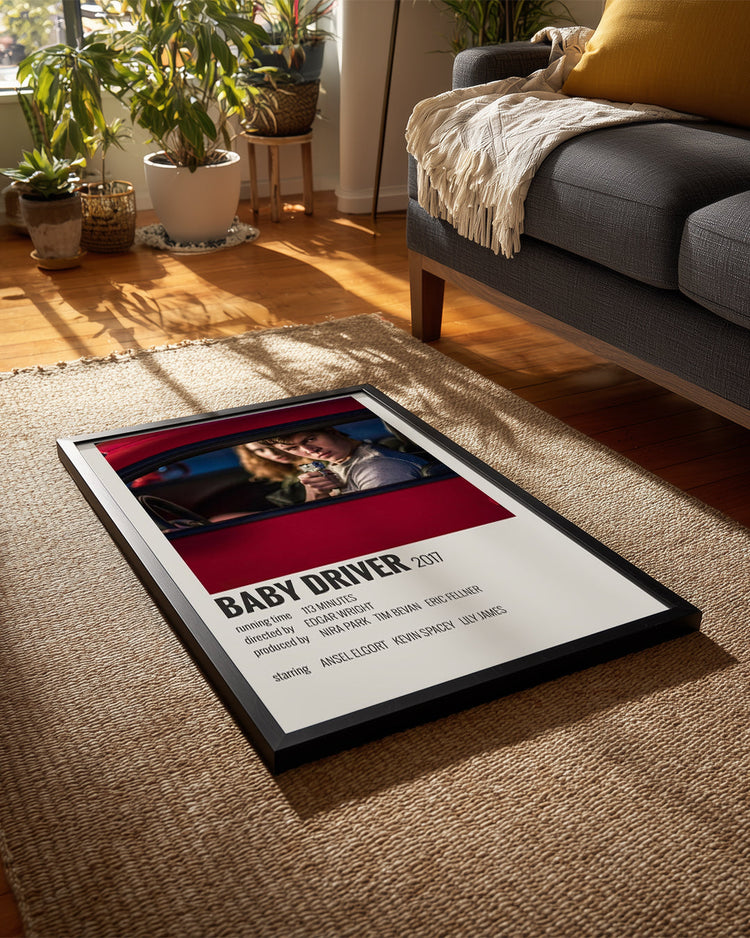 Baby Driver Poster Tablosu