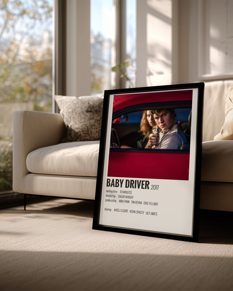 Baby Driver Poster Tablosu