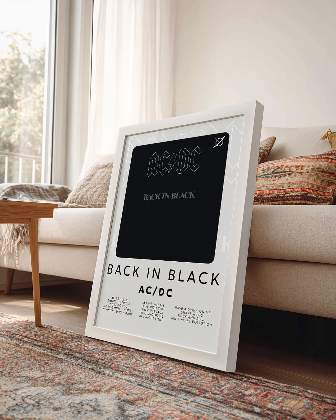 Back In Black - ACDC Poster Tablosu